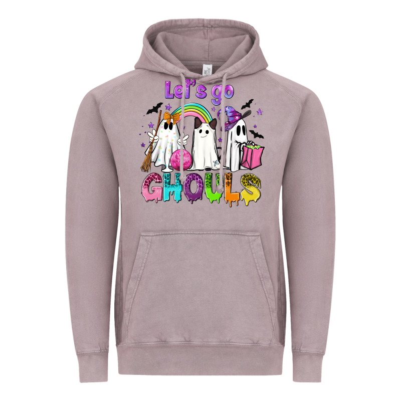 Let's Go Ghouls Vintage Hoodie by NancyCooperArtShop | Teevron
