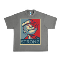 Tornado 1 popeye strong brand a transparent Urban Heavy Tee - tuanDangUi