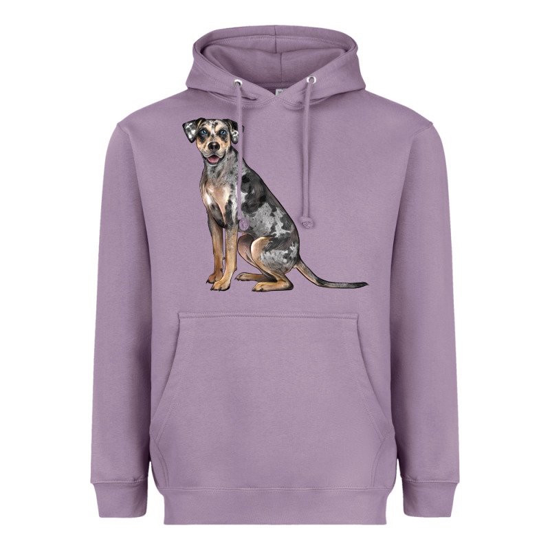 Catahoula Leopard Dog Heavyweight Hoodie by LillyAllenDesigns | Teevron