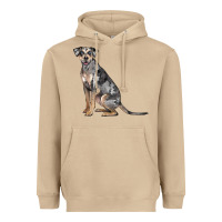 Mushroom catahoula leopard dog Heavyweight Hoodie - LillyAllenDesigns