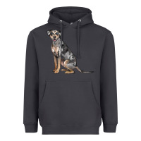 Smoke catahoula leopard dog Heavyweight Hoodie - LillyAllenDesigns