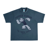 Midnight Navy popeye poopdeck academy brand a transparent Urban Heavy Tee - tuanDangUi