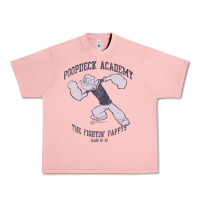 Salmon popeye poopdeck academy brand a transparent Urban Heavy Tee - tuanDangUi