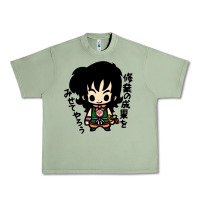 Oil Green ヤムチャ yamcha Urban Heavy Tee - tuanDangUi
