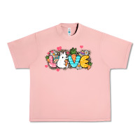 Salmon Love Easter Urban Heavy Tee - NancyCooperArtShop