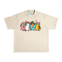 Sandshell Love Easter Urban Heavy Tee - NancyCooperArtShop