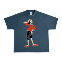Midnight Navy olive oyl art Urban Heavy Tee - tuanDangUi