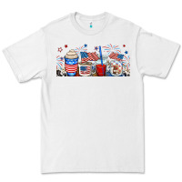 White 4th of july coffe cups Premium Tee - RanaPortraitStore