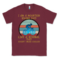 Burgundy I Am A Mountain Biking Dad Classic Tee - Bettercallsaul