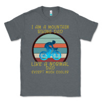 Charcoal Heather I Am A Mountain Biking Dad Classic Tee - Bettercallsaul