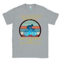 Heather Grey I Am A Mountain Biking Dad Classic Tee - Bettercallsaul