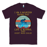 Plum I Am A Mountain Biking Dad Classic Tee - Bettercallsaul