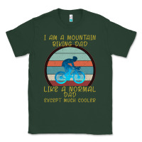 Sports Green I Am A Mountain Biking Dad Classic Tee - Bettercallsaul