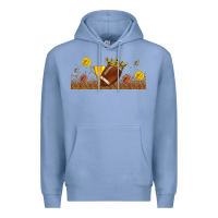 Colony Blue winner cup american football libbey glass Premium Hoodie - BundleAndBundleShop