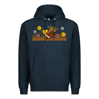 Navy winner cup american football libbey glass Premium Hoodie - BundleAndBundleShop