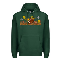 Sports Green winner cup american football libbey glass Premium Hoodie - BundleAndBundleShop