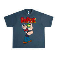 Midnight Navy popeye Urban Heavy Tee - tuanDangUi