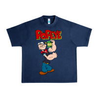 Navy popeye Urban Heavy Tee - tuanDangUi