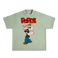 Oil Green popeye Urban Heavy Tee - tuanDangUi
