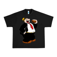 Black wimpi character popeye Urban Heavy Tee - tuanDangUi