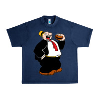 Navy wimpi character popeye Urban Heavy Tee - tuanDangUi