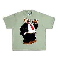 Oil Green wimpi character popeye Urban Heavy Tee - tuanDangUi