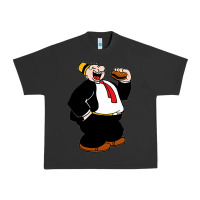 Pigment Black wimpi character popeye Urban Heavy Tee - tuanDangUi