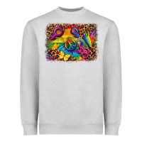 Heather Grey lgbtq background Heavyweight Sweatshirt - FaDigitalArtStudio