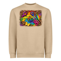 Lgbtq Background Heavyweight Sweatshirt | Teevron