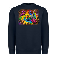 Navy lgbtq background Heavyweight Sweatshirt - FaDigitalArtStudio