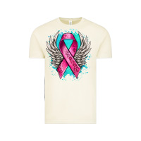 Vintage Arctic cancer ribbon with angel wings Vintage Tee - NancyCooperArtShop
