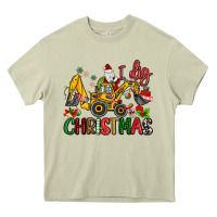 Mossy I Dig Christmas Heavy Core Tee - MaliasSmallBusiness