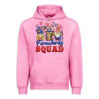 Fuchsia Pink fireworks squad Urban Hoodie - BarkalooDesign