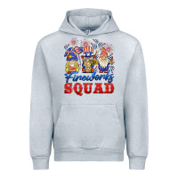 Heather Grey fireworks squad Urban Hoodie - BarkalooDesign