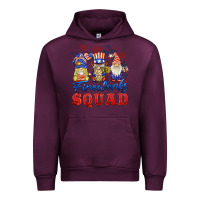 Mauve Wine fireworks squad Urban Hoodie - BarkalooDesign