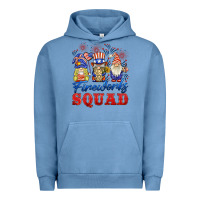 Pigment Pebble Blue fireworks squad Urban Hoodie - BarkalooDesign