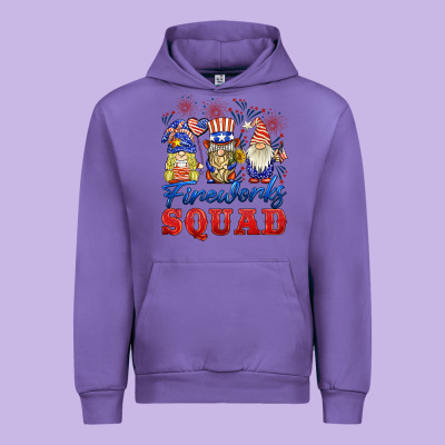 Fireworks Squad Urban Hoodie Designed By Barkaloodesign