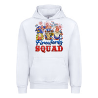 White fireworks squad Urban Hoodie - BarkalooDesign