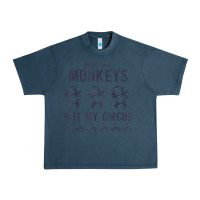 Midnight Navy mens not my monkeys not my circus sarcastic gifts for men, funny t shi Urban Heavy Tee - tuanDangUi