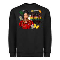 Black Juneteenth black Nurse magic Heavyweight Sweatshirt - FaDigitalArtStudio