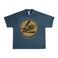 Midnight Navy flying tigers squadron wwii leather patch design Urban Heavy Tee - tuanDangUi