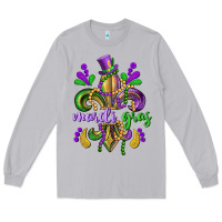 Moon Dust mardi gras fleur de lis Long Sleeve Tee - CowGirlArtShop