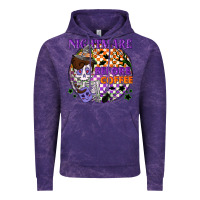 Cloud Purple Nightmare before the coffee halloween Vintage Hoodie - NancyCooperArtShop