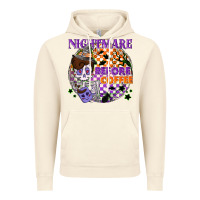 Vintage Artic Nightmare before the coffee halloween Vintage Hoodie - NancyCooperArtShop