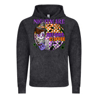Vintage Black Nightmare before the coffee halloween Vintage Hoodie - NancyCooperArtShop