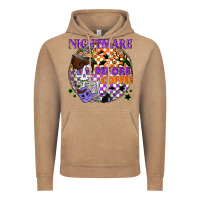 Vintage Coffee Nightmare before the coffee halloween Vintage Hoodie - NancyCooperArtShop