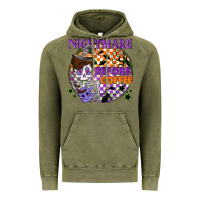 Vintage Olive Nightmare before the coffee halloween Vintage Hoodie - NancyCooperArtShop