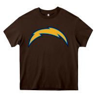 Chocolate Brown chargers Heavy Core Tee - tuanDangUi