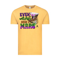 Vintage Mustard Even Witches Need a Marg Vintage Tee - texasbilliewilder
