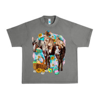 Tornado Happy Easter Day Rodeo Urban Heavy Tee - NancyCooperArtShop
